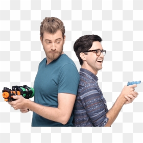Good Mythical Morning Water Fight Clip Arts - Good Mythical Morning Png, Transparent Png - fight png