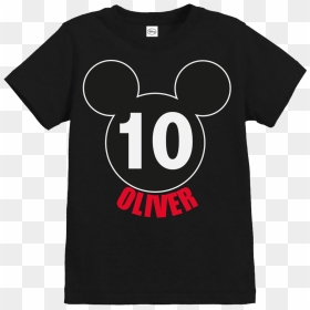 Active Shirt, HD Png Download - mickey mouse silhouette png