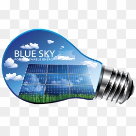Image Description - Solar Energy Full Hd, HD Png Download - blue sky png