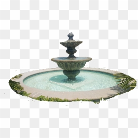 Picsart Sticker Fountain Fountains Water Yardart - Fountain, HD Png Download - fountain png