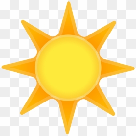 Sun Icon - Sun Emoji No Background, HD Png Download - sun icon png
