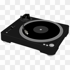 Dj Turntable Clip Arts - Transparent Background Record Player Png, Png Download - turntable png