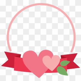 Cute Heart Frame Png Transparent Image - Happy Birthday My Sweetheart Png, Png Download - cute heart png