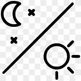 Day Night Sun Moon Svg Png Icon Free Download - Sun And Moon Icon Png, Transparent Png - sun icon png
