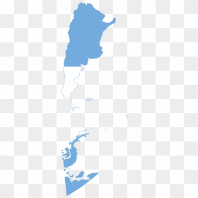 Greater Argentina Flag Map, HD Png Download - argentina flag png