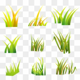 Desert Grass Vector , Png Download, Transparent Png - grass vector png