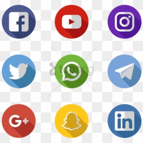Free Png Social Media Apps Png Image With Transparent - Social Media Apps Logo, Png Download - redes sociales png