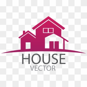 Logo Graphic Design - Logo Home Vector Png, Transparent Png - house logo png
