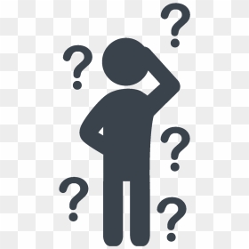 Person With Question Mark Icon - Person Transparent Background Question Mark, HD Png Download - question mark icon png