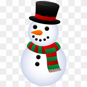 Cute Christmas Snowman Clipart Graphic Black And White - Christmas Snowman Clipart, HD Png Download - snowman clipart png