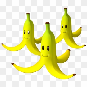 Mario Kart Racing Wiki - Mario Kart Banana, HD Png Download - banana peel png