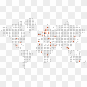 Dotted World Map Vector Png, Transparent Png - fire circle png