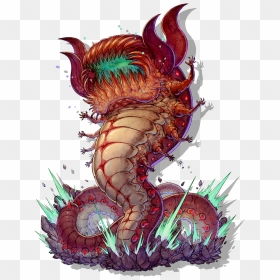 Enemy Giant Sand Worm - Giant Worm Transparent Background, HD Png Download - worm png