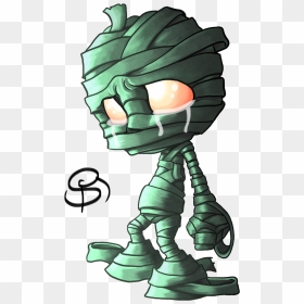 Sad Little Mummy By - League Of Legends Amumu Chibi, HD Png Download - mummy png