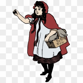 Little Red Riding Hood Clip Arts - Red Riding Hood .png, Transparent Png - red hood png