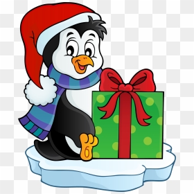 Christmas Penguin Transparent Png - Christmas Penguin Clip Art, Png Download - snowman clipart png