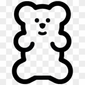 Clip Art I"m A Gummy Bear Gummi Candy - Gummy Bear Images Clip Art, HD Png Download - bear silhouette png