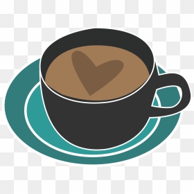 Clip Art Freeuse Download Cafe Vector Cappuccino Cup - Cup Of Coffee Vector Png, Transparent Png - coffee cup vector png