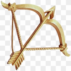 Cupids Bow Png - Cupids Bow And Arrow, Transparent Png - gold arrow png