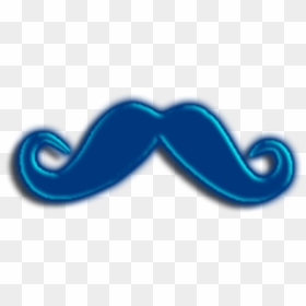 Handlebar Moustache Beard - Illustration, HD Png Download - handlebar mustache png