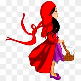Clip Art Little Red Riding Hood Clipart, HD Png Download - red hood png