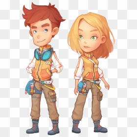 My Time At Portia Wiki - My Time At Portia Characters, HD Png Download - marco png