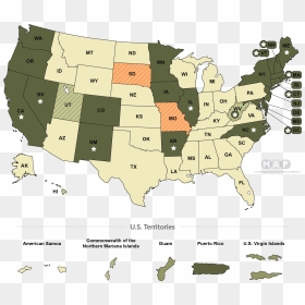 United States Map - Gay Panic Defense Map, HD Png Download - united states map png