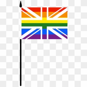 Transparent Union Jack Clipart - London United Kingdom Flag, HD Png Download - rainbow flag png
