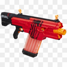Transparent Nerf Gun Png - Red Rival Nerf Gun, Png Download - nerf gun png