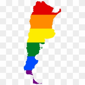 Argentina Map, HD Png Download - argentina flag png