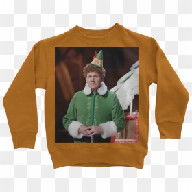 Gordon Ramsay Dressed As Buddy The Elf ﻿classic Kids - Sweater, HD Png Download - gordon ramsay png