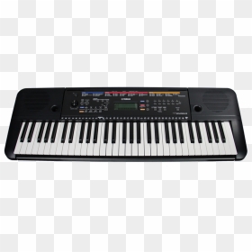 Used Psr-e263 Top View, HD Png Download - piano keyboard png