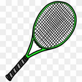 Tennis Racket, Bright Green - Purple Tennis Racket Png, Transparent Png - tennis racket png