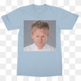 Gordon Ramsay With Small Face ﻿classic Adult T-shirt - Senior Citizen, HD Png Download - gordon ramsay png