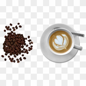 Coffee Beans Top Png, Transparent Png - cafe png