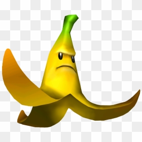 Mario Kart Double Dash Big Banana Clipart , Png Download - Mario Kart Double Dash Banana, Transparent Png - banana peel png