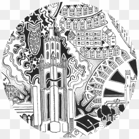 Bristol By Fuller Detail1 Circle - Bristol Art Png, Transparent Png - drawn circle png
