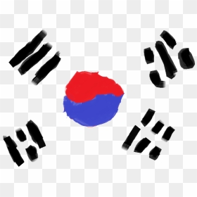 Korea Flag Png Transparent Images, Pictures, Photos - Korean Flag Transparent, Png Download - korean flag png