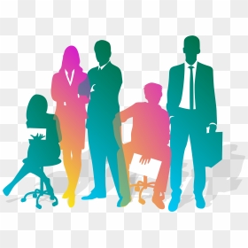 Vector Royalty Free Team Silhouette At Getdrawings - Business Team Work Png, Transparent Png - teamwork png