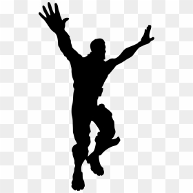 Fortnite Dances Silhouette, HD Png Download - victory png