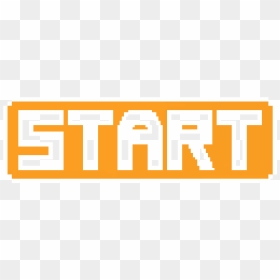 Start Png Button Orange, Transparent Png - start button png