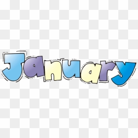 New Year Clip Art - Transparent Background January Clipart, HD Png Download - january png