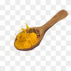 Aromatic Yellow Rice - Mustard Png Spoon, Transparent Png - wooden spoon png