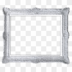 Frame Clip Silver - Frame Png Hd Gold, Transparent Png - silver frame png