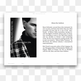 Screen Shot 2015 03 22 At - Author Bio Page Book, HD Png Download - steve jobs png