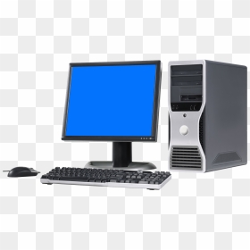 Computer Desktop Pc Download Png Image - Dell Workstation Pc Monitor, Transparent Png - desktop png