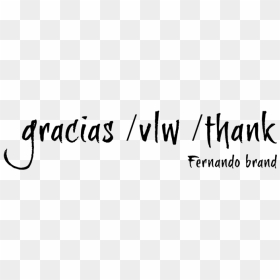 Calligraphy, HD Png Download - gracias png