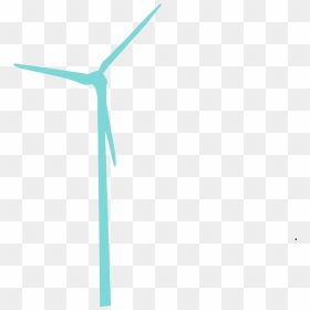 Turbine Clipart Clip Art - Wind Turbine Clip Art, HD Png Download - windmill png