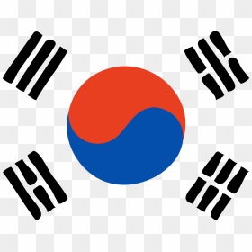 Korean Flag , Png Download - South Korea Flag, Transparent Png - korean flag png
