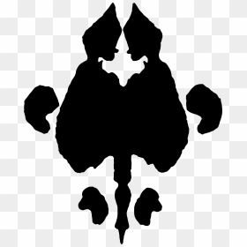 Inkblot Clip Arts - Psychology Rorschach Inkblot Tests, HD Png Download - ink blot png